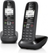 Gigaset AS405 - Duo DECT telefoon - Zwart Gigaset AS405 - Duo DECT telefoon - Zwart