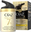 Olaz Total Effects 7in1 Hydraterende Dagcrème + Vleugje Zonneschijn, Zelfbruiner SPF 12 - 50ml Olaz Total Effects 7in1 Hydraterende Dagcrème + Vleugje Zonneschijn, Zelfbruiner SPF 12 - 50ml