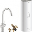 GROHE Red 3IN1 kokendwaterkraan - C Uitloop - 7L boiler - mengventiel – RVS (supersteel) - 30031DC1 GROHE Red 3IN1 kokendwaterkraan - C Uitloop - 7L boiler - mengventiel – RVS (supersteel) - 30031DC1