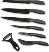 Cecotec Titanium Messenset 7 delig - Professionele messen - Keramische deklaag - Vaatwasserbestendig - Zwart Cecotec Titanium Messenset 7 delig - Professionele messen - Keramische deklaag - Vaatwasserbestendig - Zwart