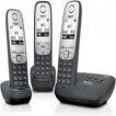 Gigaset A415A - Trio DECT telefoon - Antwoordapparaat - Zwart Gigaset A415A - Trio DECT telefoon - Antwoordapparaat - Zwart
