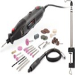 Powerplus POWE80060 Roterende multitool - Multifunctioneel gereedschap - 135W - Roterend - Variabele snelheid - Incl. Statief, slang, 40 accessoires en gereedschapskoffer Powerplus POWE80060 Roterende multitool - Multifunctioneel gereedschap - 135W - Roterend - Variabele snelheid - Incl. Statief, slang, 40 accessoires en gereedschapskoffer