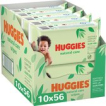 Huggies billendoekjes - Natural Care - 10 x 56 stuks - 560 doekjes - voordeelverpakking Huggies billendoekjes - Natural Care - 10 x 56 stuks - 560 doekjes - voordeelverpakking