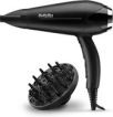 BaByliss Turbo Smooth 2200W Fohn D572DE - 15mm grote diffuser - Coolshot BaByliss Turbo Smooth 2200W Fohn D572DE - 15mm grote diffuser - Coolshot
