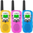 TALK-IT Walkie Talkie – Voor Kinderen en Volwassenen - 5KM Bereik - 3 stuks - Geel Roze Blauw TALK-IT Walkie Talkie – Voor Kinderen en Volwassenen - 5KM Bereik - 3 stuks - Geel Roze Blauw