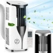 Klarstein New Breeze ECO mobiele airco - 10.000 BTU / 2,9 kW 360 m³/h - air conditioner portable voor 29 tot 49 m² - mobile airconditioning ventilator - R290 aircooler Klarstein New Breeze ECO mobiele airco - 10.000 BTU / 2,9 kW 360 m³/h - air conditioner portable voor 29 tot 49 m² - mobile airconditioning ventilator - R290 aircooler