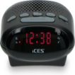 Ices ICR-210 - Wekkerradio - Zwart Ices ICR-210 - Wekkerradio - Zwart