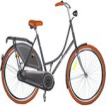 Wheelerz.nl omafiets matzwart Wheelerz.nl omafiets matzwart