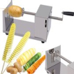 Uten - spiraalsnijder aardappel - Groente Slicer - Fruit Slicer - Frietsnijders - voor Fruit, Aardappelen, Tornado Chips, Komkommers of Wortels(RVS) Uten - spiraalsnijder aardappel - Groente Slicer - Fruit Slicer - Frietsnijders - voor Fruit, Aardappelen, Tornado Chips, Komkommers of Wortels(RVS)