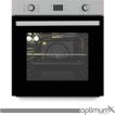 Optimum X - 6070 - Inbouw oven - Hetelucht - Grill - Digitaal timer - Roestvrijstaal - 7 programma - zwart-Grijs - 71 liter Optimum X - 6070 - Inbouw oven - Hetelucht - Grill - Digitaal timer - Roestvrijstaal - 7 programma - zwart-Grijs - 71 liter