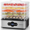 Aigostar Crispy 30INI - Voedseldroger - Elektrische Droogautomaat - 5 lagen Aigostar Crispy 30INI - Voedseldroger - Elektrische Droogautomaat - 5 lagen