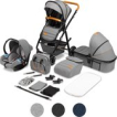 Lionelo Amber 3in1 - Kinderwagen - XXL SET - incl. autostoel - 0-22kg Lionelo Amber 3in1 - Kinderwagen - XXL SET - incl. autostoel - 0-22kg