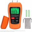 Vochtmeter - voor hout, muur en papier - verlicht LCFD scherm inclusief batterijen en beschermhoes Vochtmeter - voor hout, muur en papier - verlicht LCFD scherm inclusief batterijen en beschermhoes
