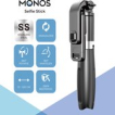 Selfiestick Tripod voor iPhone Samsung en Action Cam - 1m - Bluetooth Selfiestick Tripod voor iPhone Samsung en Action Cam - 1m - Bluetooth