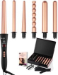 Mellian 6 in 1 Krultang met Opzetstukken - Rosé Goud - 13 tot 32mm Mellian 6 in 1 Krultang met Opzetstukken - Rosé Goud - 13 tot 32mm
