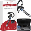 Trophy tech® Draadloze Headset - Noise Canceling - Bluetooth 5.0 - Handsfree Bellen Auto Bluetooth - Draadloze Headset met Microfoon - Bluetooth Headset - Werk oordopjes - Oortjes Trophy tech® Draadloze Headset - Noise Canceling - Bluetooth 5.0 - Handsfree Bellen Auto Bluetooth - Draadloze Headset met Microfoon - Bluetooth Headset - Werk oordopjes - Oortjes