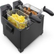 Tomado TDF6001B - Dubbele frituurpan - 2 x 3 liter – 3600 watt - Koude zone - Zwart Tomado TDF6001B - Dubbele frituurpan - 2 x 3 liter – 3600 watt - Koude zone - Zwart