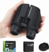 TravelHawk Verrekijker - 10x25 - BAK4 - Full Multi-Coated (FMC) - Compacte verrekijker - Waterdicht - Met nekkoord, draagtas - voor vogels kijken, jagen, theater - Zwart TravelHawk Verrekijker - 10x25 - BAK4 - Full Multi-Coated (FMC) - Compacte verrekijker - Waterdicht - Met nekkoord, draagtas - voor vogels kijken, jagen, theater - Zwart