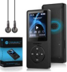 Transnect® - MP3 Speler/MP4 - Bluetooth - FM Radio - 8GB Geheugen- Ondersteuning tot 128 GB - HiFi Oordopjes - Zwart Transnect® - MP3 Speler/MP4 - Bluetooth - FM Radio - 8GB Geheugen- Ondersteuning tot 128 GB - HiFi Oordopjes - Zwart