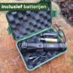Unlimited Products Militaire Zaklamp LED oplaadbaar - 2000 Lumen - IP68 Waterdicht - Hard Case Opbergdoos Unlimited Products Militaire Zaklamp LED oplaadbaar - 2000 Lumen - IP68 Waterdicht - Hard Case Opbergdoos