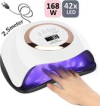 De Sera UV Lamp Gelnagels 168W - LED Lamp Nagels - Gellak Lamp - Nageldroger met 2.5 Meter Lang Snoer - Wit De Sera UV Lamp Gelnagels 168W - LED Lamp Nagels - Gellak Lamp - Nageldroger met 2.5 Meter Lang Snoer - Wit