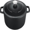 MOA Gietijzeren Braadpan - Inhoud 5,7 liter - 26CM - Rond - Alle warmtebronnen - Ook voor inductie - Gewicht 5,8 kg - Zwart - C26B MOA Gietijzeren Braadpan - Inhoud 5,7 liter - 26CM - Rond - Alle warmtebronnen - Ook voor inductie - Gewicht 5,8 kg - Zwart - C26B