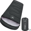 HikeMeister mummy slaapzak 1600 gram - kamperen - Zwart - ca. 220 x 80 cm - met Binnenzak - Comfortzone: 0-15 graden - Draagtas HikeMeister mummy slaapzak 1600 gram - kamperen - Zwart - ca. 220 x 80 cm - met Binnenzak - Comfortzone: 0-15 graden - Draagtas