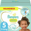Pampers Premium Protection Luiers - Maat 5 (11-16 kg) - 136 stuks - Maandbox Pampers Premium Protection Luiers - Maat 5 (11-16 kg) - 136 stuks - Maandbox