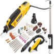 Powerplus POWX1341 Roterende multitool - Multifunctioneel gereedschap - 200W - Roterend - Variabele snelheid - Digitale display - Incl. statief, flexibele as, 2 opzetstukken, 126 accessoires en gereedschapskoffer Powerplus POWX1341 Roterende multitool - Multifunctioneel gereedschap - 200W - Roterend - Variabele snelheid - Digitale display - Incl. statief, flexibele as, 2 opzetstukken, 126 accessoires en gereedschapskoffer