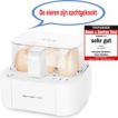 Emerio EB-115560 – Smart Eierkoker Nederlandstalig - Capaciteit Voor 6 Eieren - Opbergruimte Voor Maatbeker - BPA Vrij Materiaal Emerio EB-115560 – Smart Eierkoker Nederlandstalig - Capaciteit Voor 6 Eieren - Opbergruimte Voor Maatbeker - BPA Vrij Materiaal