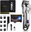 Professionele Tondeuse - Tondeuse Mannen - Draadloze Tondeuse - Tondeuse hoofdhaar - Haartrimmer - Tondeuses - Zilver - Trimmer Mannen - Complete Set Professionele Tondeuse - Tondeuse Mannen - Draadloze Tondeuse - Tondeuse hoofdhaar - Haartrimmer - Tondeuses - Zilver - Trimmer Mannen - Complete Set