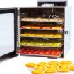 Vita5 Nobel S Voedseldroger – Droogoven - RVS – 24-Uurs Timer - 30-90°C – 400 Watt – Led-bedieningspaneel – Dehydrator – 6 Laags Vita5 Nobel S Voedseldroger – Droogoven - RVS – 24-Uurs Timer - 30-90°C – 400 Watt – Led-bedieningspaneel – Dehydrator – 6 Laags