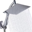 Regendouchekop XL Deluxe - ø28 cm - Met Slang En Houder - Tijdelijk Met Cadeau - Douchekop - Regendouche - Handdouche - Hoge druk - Roestvrij Staal - Wellness - Spa Regendouchekop XL Deluxe - ø28 cm - Met Slang En Houder - Tijdelijk Met Cadeau - Douchekop - Regendouche - Handdouche - Hoge druk - Roestvrij Staal - Wellness - Spa
