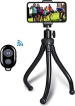 YONO Tripod Smartphone Statief met Afstandsbediening - Driepoot Standaard geschikt voor GoPro en Camera - Universeel - Flexibel YONO Tripod Smartphone Statief met Afstandsbediening - Driepoot Standaard geschikt voor GoPro en Camera - Universeel - Flexibel