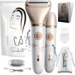 2-in-1 Ladyshave Gezicht - Oksels - Benen - Bikinilijn - Scheerapparaat Vrouw - Haarverwijderaar Dames - Trimmer Vrouw - Intieme Zone Schaamhaar - Ladyshaves Bikini - Oplaadbaar 2-in-1 Ladyshave Gezicht - Oksels - Benen - Bikinilijn - Scheerapparaat Vrouw - Haarverwijderaar Dames - Trimmer Vrouw - Intieme Zone Schaamhaar - Ladyshaves Bikini - Oplaadbaar