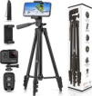 Studio ME - 130 cm Telefoon Statief - Selfie stick - Telefoonhouder - Bluetooth Afstandsbediening - Universeel Tripod Smartphone - Camera - GoPro Accessoires Studio ME - 130 cm Telefoon Statief - Selfie stick - Telefoonhouder - Bluetooth Afstandsbediening - Universeel Tripod Smartphone - Camera - GoPro Accessoires