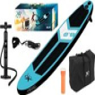 XQ Max Surf SUP 245 cm blauw en zwart XQ Max Surf SUP 245 cm blauw en zwart