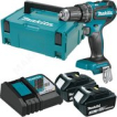 Makita DHP485RFJ 18V Li-Ion accu klopboor-/schroefmachine set (2x 3.0Ah accu) in Mbox - koolborstelloos Makita DHP485RFJ 18V Li-Ion accu klopboor-/schroefmachine set (2x 3.0Ah accu) in Mbox - koolborstelloos