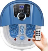 Qualitá® Voetenbad Blauw - Voetbad - Voetenmassage - Elektronisch Voetenbad met Massage Qualitá® Voetenbad Blauw - Voetbad - Voetenmassage - Elektronisch Voetenbad met Massage
