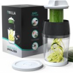 Spirelli Spiraalsnijder - Spiralizer voor Groenten – Courgette Snijder XL -Zwart/Wit Spirelli Spiraalsnijder - Spiralizer voor Groenten – Courgette Snijder XL -Zwart/Wit