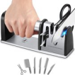 Soothe 4-in-1 Professionele Messenslijper – Doortrekslijper – Anti Slip – Schaarslijper en 3-Traps Messen Slijper in één – RVS Soothe 4-in-1 Professionele Messenslijper – Doortrekslijper – Anti Slip – Schaarslijper en 3-Traps Messen Slijper in één – RVS