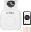 Crafts&Co® Mini Pocket Printer - Incl. 3 Rollen - Foto's, Labels, Stickers en Lijstjes Printen zonder Inkt - Thermische Mini Printer met App - Bluetooth - Draadloos - Scrapbooking en Hobbyprojecten Crafts&Co® Mini Pocket Printer - Incl. 3 Rollen - Foto's, Labels, Stickers en Lijstjes Printen zonder Inkt - Thermische Mini Printer met App - Bluetooth - Draadloos - Scrapbooking en Hobbyprojecten