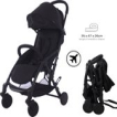 Cabino Buggy Compact / Plooibuggy Lichtgewicht & Compact voor het vliegtuig Zwart Cabino Buggy Compact / Plooibuggy Lichtgewicht & Compact voor het vliegtuig Zwart