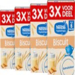 Nestlé PyjamaPapje Biscuit - babypap - vanaf 6 maanden - 4 stuks - totaal 12 porties Nestlé PyjamaPapje Biscuit - babypap - vanaf 6 maanden - 4 stuks - totaal 12 porties