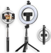 iMoshion 3 in 1 Selfie Stick - Selfie Ring Light met Statief - Tripod - Ringlamp met afstandsbediening - Universele Selfie Stick voor Samsung en iPhone - 95 cm iMoshion 3 in 1 Selfie Stick - Selfie Ring Light met Statief - Tripod - Ringlamp met afstandsbediening - Universele Selfie Stick voor Samsung en iPhone - 95 cm