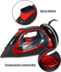 Royalty Line Draadloos Strijkijzer - Krachtig Snoerloos Strijken - Snoerloze Stoomstrijkijzer - Droogstrijkijzer - 2400W - Strijkijzer Met Stoomgenerator - 450ML Watercapaciteit - Rood Royalty Line Draadloos Strijkijzer - Krachtig Snoerloos Strijken - Snoerloze Stoomstrijkijzer - Droogstrijkijzer - 2400W - Strijkijzer Met Stoomgenerator - 450ML Watercapaciteit - Rood