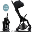 Hamilton by Yoop S1 Plus Buggy – Nieuw en Hoger 2023 model – Premium Budget Stroller met One Hand Folding Technologie – Zwart/Antraciet – Lichte, Verstelbare en Wendbare Kinderwagen met vele Gemakken Hamilton by Yoop S1 Plus Buggy – Nieuw en Hoger 2023 model – Premium Budget Stroller met One Hand Folding Technologie – Zwart/Antraciet – Lichte, Verstelbare en Wendbare Kinderwagen met vele Gemakken