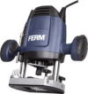 FERM Bovenfrees 1200W - 6, 8 mm - Variabele snelheid – Incl. 3-delige frezenset, kopieerring, parallelgeleider en passerpunt FERM Bovenfrees 1200W - 6, 8 mm - Variabele snelheid – Incl. 3-delige frezenset, kopieerring, parallelgeleider en passerpunt