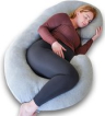 Ella® Zwangerschapskussen XXL C-vorm - Voedingskussen - Zijslaapkussen - Lichaamskussen - Body Pillow - Afneembare Jersey Katoenen Hoes - 150x70cm - Lichtgrijs Ella® Zwangerschapskussen XXL C-vorm - Voedingskussen - Zijslaapkussen - Lichaamskussen - Body Pillow - Afneembare Jersey Katoenen Hoes - 150x70cm - Lichtgrijs