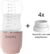 Baboe Draagbare Baby Flessenwarmer voor Onderweg – Roze – Incl. 4 Adapters - Geschikt voor alle Babyflessen Baboe Draagbare Baby Flessenwarmer voor Onderweg – Roze – Incl. 4 Adapters - Geschikt voor alle Babyflessen
